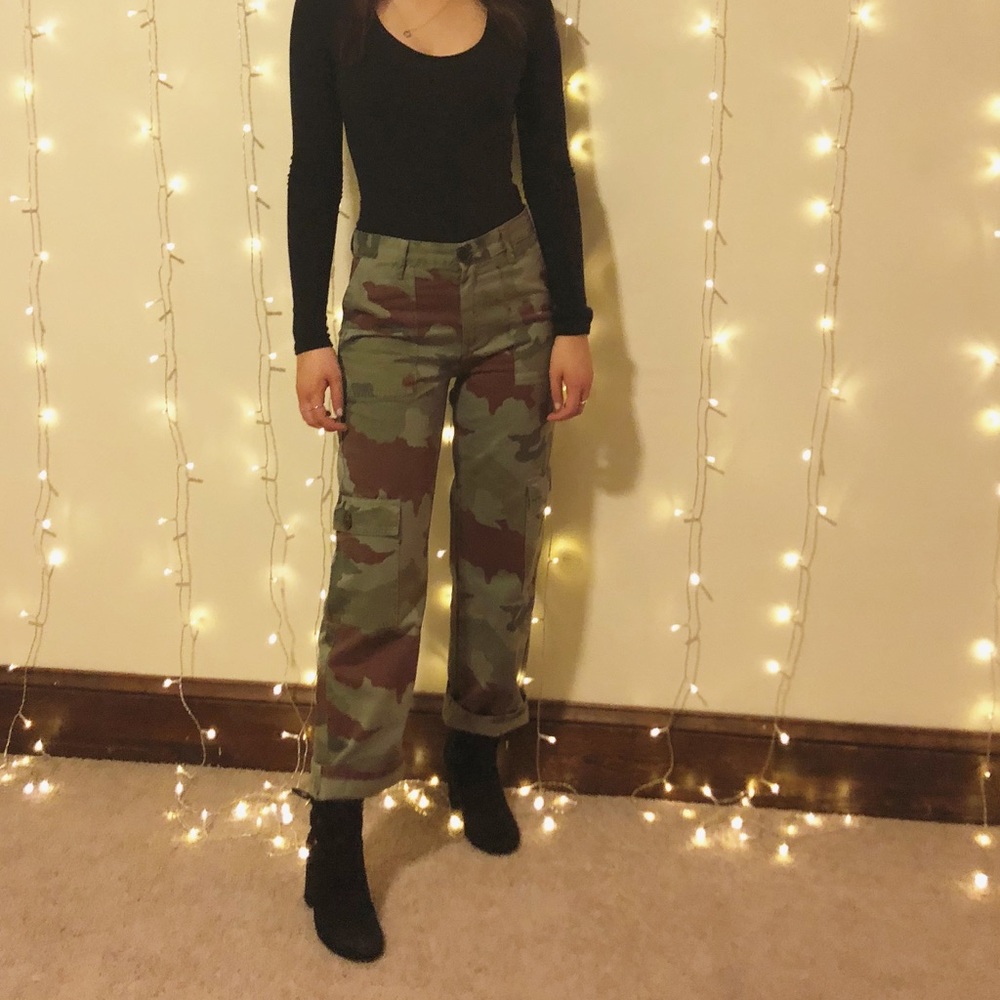 Zara Camo Pants